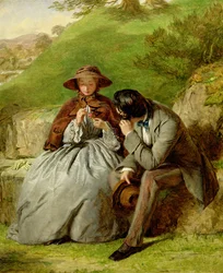 Amantes, 1855